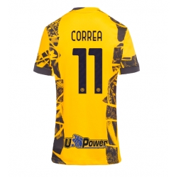 Inter Milan Joaquin Correa #11 3rd trikot Frauen 2024-25 Kurzarm