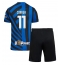 Inter Milan Joaquin Correa #11 Heimtrikot Kinder 2024-25 Kurzarm (+ kurze hosen)