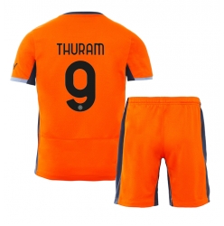 Inter Milan Marcus Thuram #9 3rd trikot Kinder 2023-24 Kurzarm (+ kurze hosen)