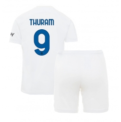 Inter Milan Marcus Thuram #9 Auswärtstrikot Kinder 2023-24 Kurzarm (+ kurze hosen)