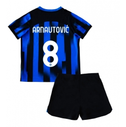 Inter Milan Marko Arnautovic #8 Heimtrikot Kinder 2023-24 Kurzarm (+ kurze hosen)