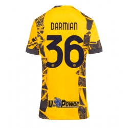 Inter Milan Matteo Darmian #36 3rd trikot Frauen 2024-25 Kurzarm