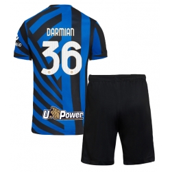 Inter Milan Matteo Darmian #36 Heimtrikot Kinder 2024-25 Kurzarm (+ kurze hosen)