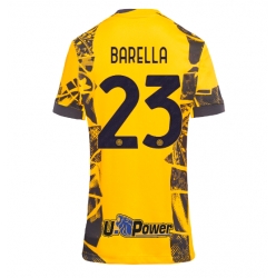 Inter Milan Nicolo Barella #23 3rd trikot Frauen 2024-25 Kurzarm