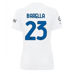 Inter Milan Nicolo Barella #23 Auswärtstrikot Frauen 2023-24 Kurzarm