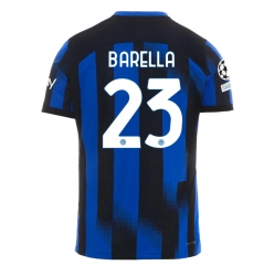 Inter Milan Nicolo Barella #23 Heimtrikot 2023-24 Kurzarm