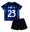 Inter Milan Nicolo Barella #23 Heimtrikot Kinder 2023-24 Kurzarm (+ kurze hosen)