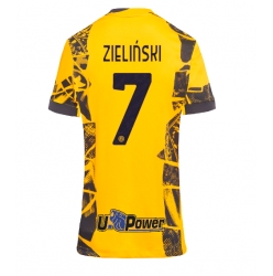 Inter Milan Piotr Zielinski #7 3rd trikot Frauen 2024-25 Kurzarm