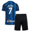 Inter Milan Piotr Zielinski #7 Heimtrikot Kinder 2024-25 Kurzarm (+ kurze hosen)