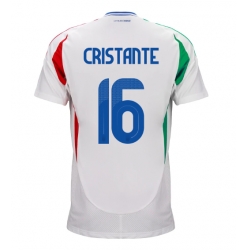 Italien Bryan Cristante #16 Auswärtstrikot EM 2024 Kurzarm