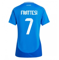 Italien Davide Frattesi #7 Heimtrikot Frauen EM 2024 Kurzarm