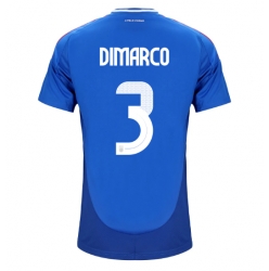 Italien Federico Dimarco #3 Heimtrikot EM 2024 Kurzarm