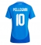 Italien Lorenzo Pellegrini #10 Heimtrikot Frauen EM 2024 Kurzarm