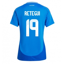 Italien Mateo Retegui #19 Heimtrikot Frauen EM 2024 Kurzarm