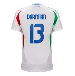 Italien Matteo Darmian #13 Auswärtstrikot EM 2024 Kurzarm