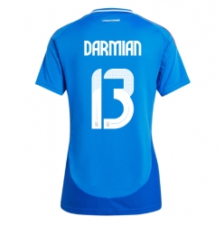 Italien Matteo Darmian #13 Heimtrikot Frauen EM 2024 Kurzarm