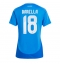 Italien Nicolo Barella #18 Heimtrikot Frauen EM 2024 Kurzarm