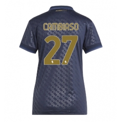 Juventus Andrea Cambiaso #27 3rd trikot Frauen 2024-25 Kurzarm