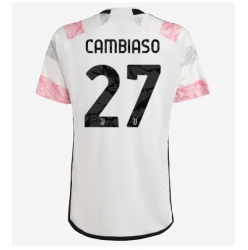 Juventus Andrea Cambiaso #27 Auswärtstrikot 2023-24 Kurzarm