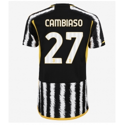 Juventus Andrea Cambiaso #27 Heimtrikot Frauen 2023-24 Kurzarm