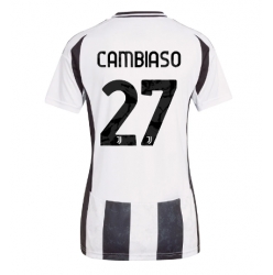 Juventus Andrea Cambiaso #27 Heimtrikot Frauen 2024-25 Kurzarm