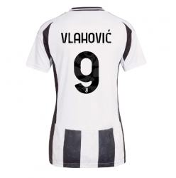 Juventus Dusan Vlahovic #9 Heimtrikot Frauen 2024-25 Kurzarm