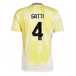 Juventus Federico Gatti #4 Auswärtstrikot 2024-25 Kurzarm