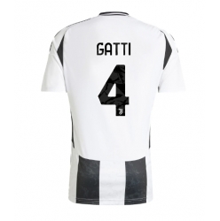 Juventus Federico Gatti #4 Heimtrikot 2024-25 Kurzarm