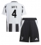 Juventus Federico Gatti #4 Heimtrikot Kinder 2024-25 Kurzarm (+ kurze hosen)