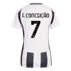 Juventus Francisco Conceicao #7 Heimtrikot Frauen 2024-25 Kurzarm