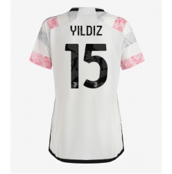 Juventus Kenan Yildiz #15 Auswärtstrikot Frauen 2023-24 Kurzarm