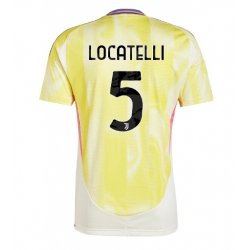 Juventus Manuel Locatelli #5 Auswärtstrikot 2024-25 Kurzarm