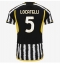 Juventus Manuel Locatelli #5 Heimtrikot 2023-24 Kurzarm