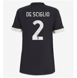 Juventus Mattia De Sciglio #2 3rd trikot Frauen 2023-24 Kurzarm