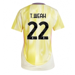 Juventus Timothy Weah #22 Auswärtstrikot Frauen 2024-25 Kurzarm