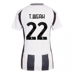 Juventus Timothy Weah #22 Heimtrikot Frauen 2024-25 Kurzarm