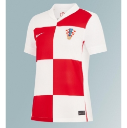 Kroatien Heimtrikot Frauen EM 2024 Kurzarm