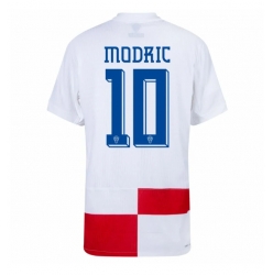 Kroatien Luka Modric #10 Heimtrikot EM 2024 Kurzarm