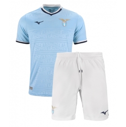 Lazio Heimtrikot Kinder 2024-25 Kurzarm (+ kurze hosen)