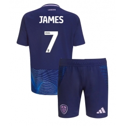 Leeds United Daniel James #7 3rd trikot Kinder 2024-25 Kurzarm (+ kurze hosen)