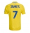 Leeds United Daniel James #7 Auswärtstrikot 2024-25 Kurzarm