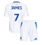 Leeds United Daniel James #7 Heimtrikot Kinder 2024-25 Kurzarm (+ kurze hosen)