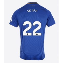 Leicester City Oliver Skipp #22 Heimtrikot 2024-25 Kurzarm