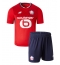 Lille OSC Heimtrikot Kinder 2024-25 Kurzarm (+ kurze hosen)