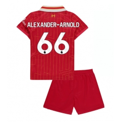 Liverpool Alexander-Arnold #66 Heimtrikot Kinder 2024-25 Kurzarm (+ kurze hosen)