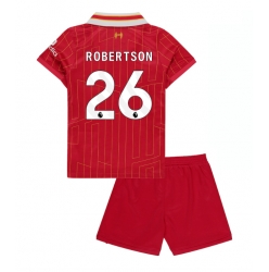 Liverpool Andrew Robertson #26 Heimtrikot Kinder 2024-25 Kurzarm (+ kurze hosen)