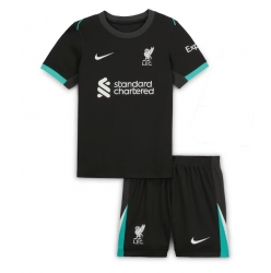 Liverpool Auswärtstrikot Kinder 2024-25 Kurzarm (+ kurze hosen)