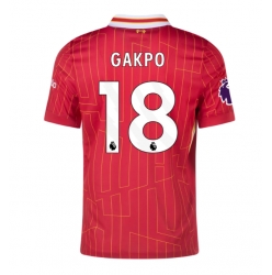 Liverpool Cody Gakpo #18 Heimtrikot 2024-25 Kurzarm