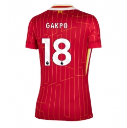 Liverpool Cody Gakpo #18 Heimtrikot Frauen 2024-25 Kurzarm