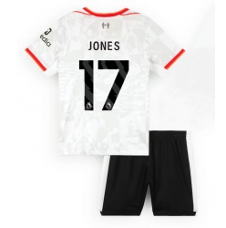 Liverpool Curtis Jones #17 3rd trikot Kinder 2024-25 Kurzarm (+ kurze hosen)